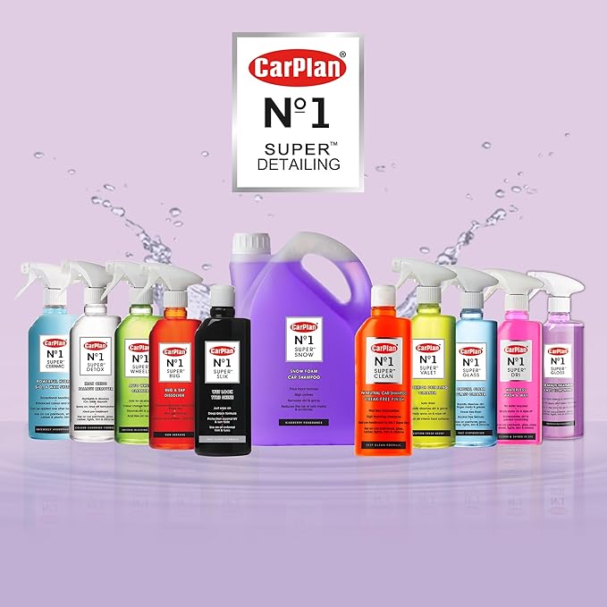 CarPlan No.1 Super Dri Waterless Car Wash & Wax, 21 Fl Oz
