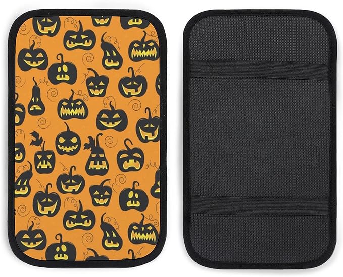 Custom Car Armrest Cushion Personalized Text Photo Logo Customize Auto Center Console Armrest Pad Cushion Universal Deco Pad Center Console Cover for Car Seat Handrail Box, Khaki
