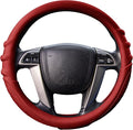 FH Group Universal Fit Silicone with Grip and Pattern Massaging Grip Steering Wheel Cover fits most Cars, SUVs, Trucks, and Vans Burgundy