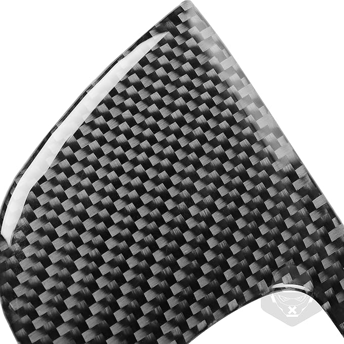 NVCNX Real Premium Carbon Fiber for Chrysler 300 Accessories 2015-2023 2016 2017 2018 2019 2020 2021 2022 S/C/Limited/Touring Door Sides Window Lift Switch Panel Cover Interior Trim Sticker Decal 4PCs