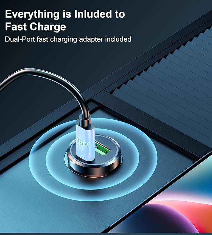 Magnetic Wireless Car Charger, 360°Adjustable Magnetic Air Vent Mount Compatible with MagSafe Car Charger, Compatible with iPhone 17/16/15/14/13/12 Pro Max Plus Mini, Mag Safe Case(Dark Purple)