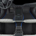 Luxury car Floor mats are for 99% of Vehicle Models,All Weather car Floor mats Provide Comprehensive Protection for Vehicles,Floor mats for car Personalized Customization! (2+1 BlackBlue)