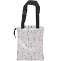 Car Trash Bag Wildflowers Car Garbage Bag Hanging Car Trash Can for Back Seat with Drawstring