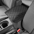 INTGET Center Console Armrest Cover for 2005-2021 Nissan Frontier Accessories 2005-2015 Nissan Xterra Accessories Leather Middle Arm Rest Protector Console Lid Cover