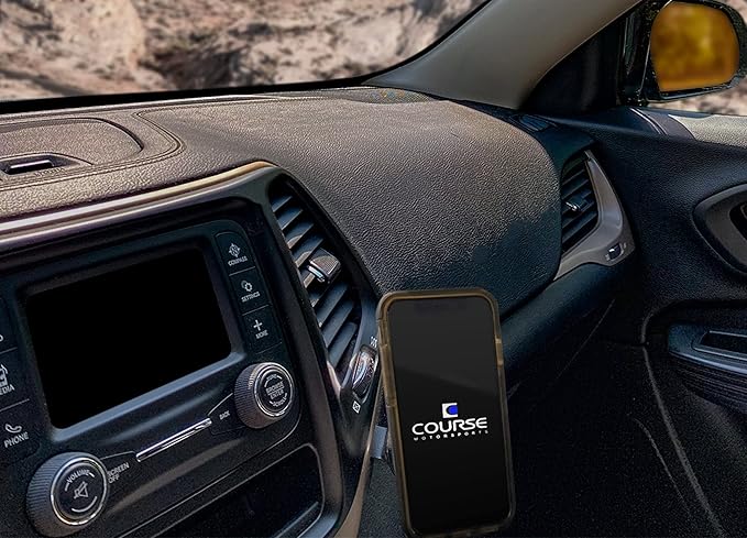 Course Motorsports DirectFit Phone Mount - Magnetic or for Jeep Cherokee (2014-Present) - Magsafe Compatible Magnetic Head