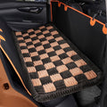 Dog Bed Mat for Trucks, Non-Slip Car Dog Bed for Pickup Back Seat Extenders, Soft Furry Travel Pet Mat, Washable and Custom Fit for Truck Backseat Extenders & Hammock Seat Covers (58"×29" Brown)