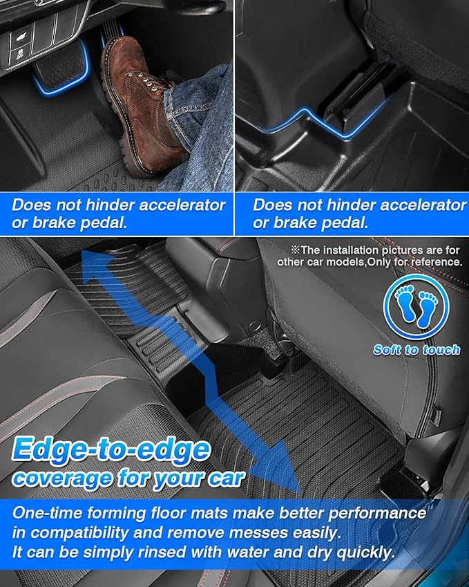 Cartist Floor Mats and Cargo Liner Fit for Nissan Sentra 2020 2021 2022 2023 2024 2025 2026 All Weather Floor Mat for Nissan Sentra Accessories Heavy Duty Carpet Protection