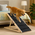 iPetba Dog Ramp for Bed & Couch for Large Dogs - Joint-Friendly, Anti-Slip, Adjustable, Extra Wide & Stable, Up to 200 lbs