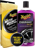 Meguiar's G7516 Endurance Tire Gel, Premium Tire Gel for a Lasting Glossy Shine - 16 Oz Bottle (Pack of 2)