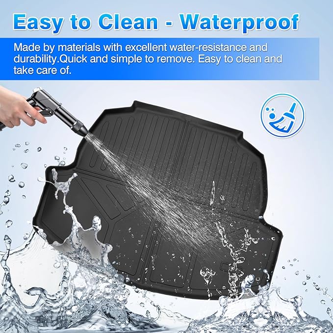 Cartist Floor Mats and Cargo Liner Fit for Toyota Corolla Sedan 2020-2025 (Not for Hatchback and Cross) All Weather Floor Mat Corolla Accessories Heavy Duty Carpet Protection