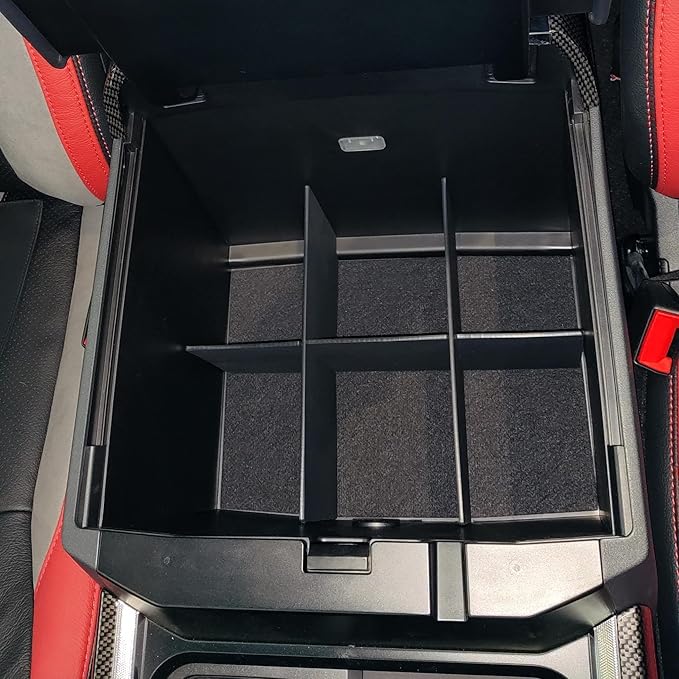 Vehicle OCD – Center Console Organizer for Ford F250/350/450 SuperDuty (2023-2026) – Made in USA - SLX180