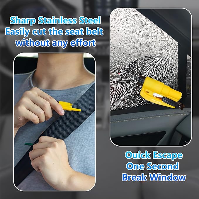 LLXGAB 【Compatible with Subaru Outback】 Seat Gap Filler,FillerNo Drop Seat Guard Compatible with Subaru Outback,Drop Seat Guards for Cars(2Pcs),Emergency Keychain Car Escape Tool(2Pcs)