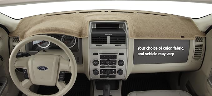 DashMat Original Dashboard Cover Cadillac Eldorado/Seville (Premium Carpet, Beige)