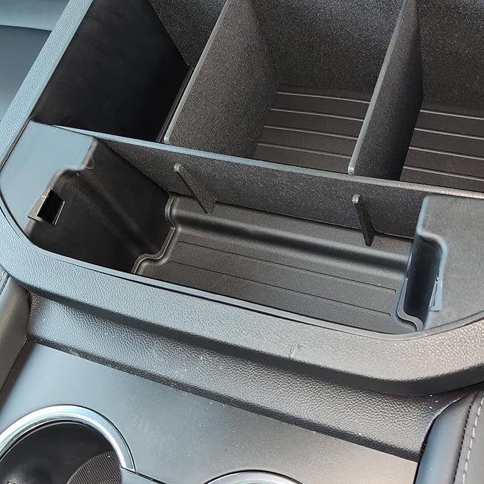 Vehicle OCD – Center Console Organizer for Chevy Suburban/Chevy Tahoe/GMC Yukon/GMC Yukon XL (2021-2026) (for Power Sliding Console ONLY) – Made in USA – SLX195