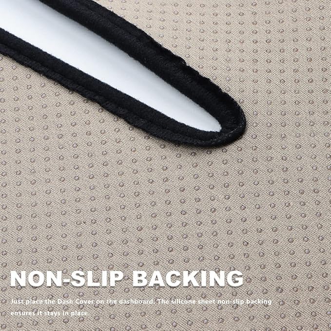 auovo Dashboard Cover Mat Compatible with Toyota Camry 2018-2023 2024 Accessories Sunshade Protector Anti-Slip Dash Carpet Cover