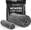 WOWIPER 24"x36" 15.7"x15.7" Twisted-Loop Car Drying Towel Set, 1300GSM,Lint Free,Reusable,Streak Free, - Car Accessories,Bath Towels,Microfiber Cleaning Cloth for Car, Truck, SUV