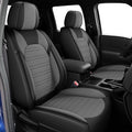Ahsrnl Seat Covers Fit for Subaru Outback 2007-2025 2026 Faux Leather Waterproof Seat Covers (Full Set, Black&Gray)