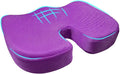Car Seat Cushion, Memory Foam Cushion for Tailbone Pain & Sciatica Relief, Ergonomic Seat Cushion Comfortable Chair Relief Pillow for Car Office Wheelchair, car Accessories (Purple, Mesh)