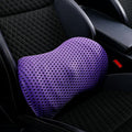 Car seat Cushion Lumbar Support car backrest Cushion Lumbar Protection Lumbar Pillow Driver's seat Lumbar Support in car (Purple)
