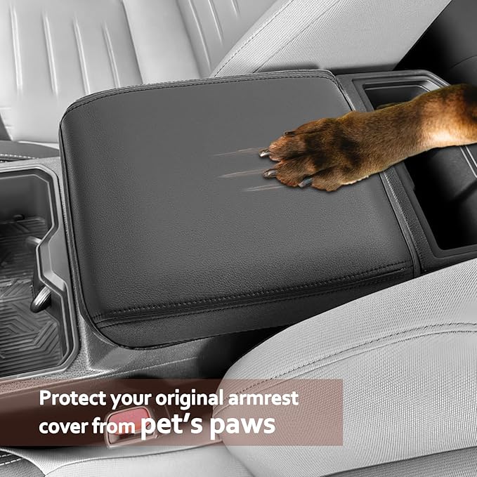 SKTU for 2024 2025 2026 Toyota Tacoma Center Console Cover 2024 2025 2026 Tacoma (SR/SR5/TRD/Limited/Trailhunter/TRD Pro) Armrest Cover Toyota Tacoma 2024 2025 2026 Accessories Center Console Cushion