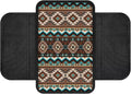 Boatee Navajo Auto Center Console Cover Southwest Arm Rest Cover for Car Easy to Install Dust-Proof Car Console Organizer Center Console Cover Comfort Car Center Console Cushion Pad Brown