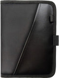 Glove Box Compartment Organizer - Car Document Holder - Owner Manual Case Pouch - Vehicle Storage Wallet for Registration & Insurance Card - Premium Auto Paperwork Holder - Log Book included - Black