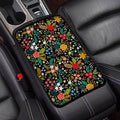 Garden wildflowers Universal Armrest Cover Pad, Car Center Console Cushion Pad, Protect from Pet Claws, Dirt, and Sticky Fingers, Comfortable Car Decor Accessories Fit for Most Cars, Vehicles, SUVs