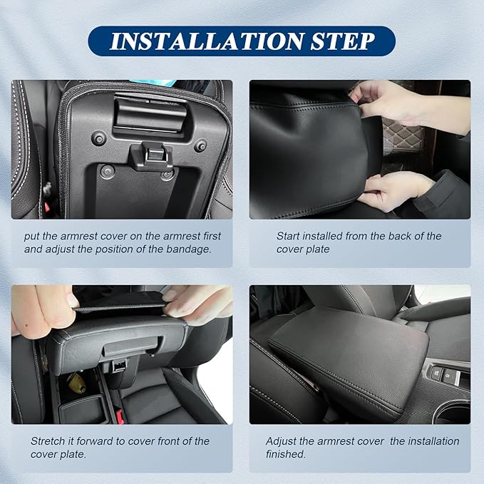 BIBIBO for 2024 2025 2026 Toyota Tacoma Center Console Cover Armrest 2024-2026 Toyota Tacoma SR /SR5/TRD PreRunner/Limited/Trailhunter/TRD Pro Arm Rest Cover 2024 2025 2026 Tacoma Accessories