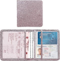 Kewucn Car Registration and Insurance Holder, Leather Auto Glove Box Organizer, Vehicle Compartment Accessories Case for Cards, Driver License & Essential Documents