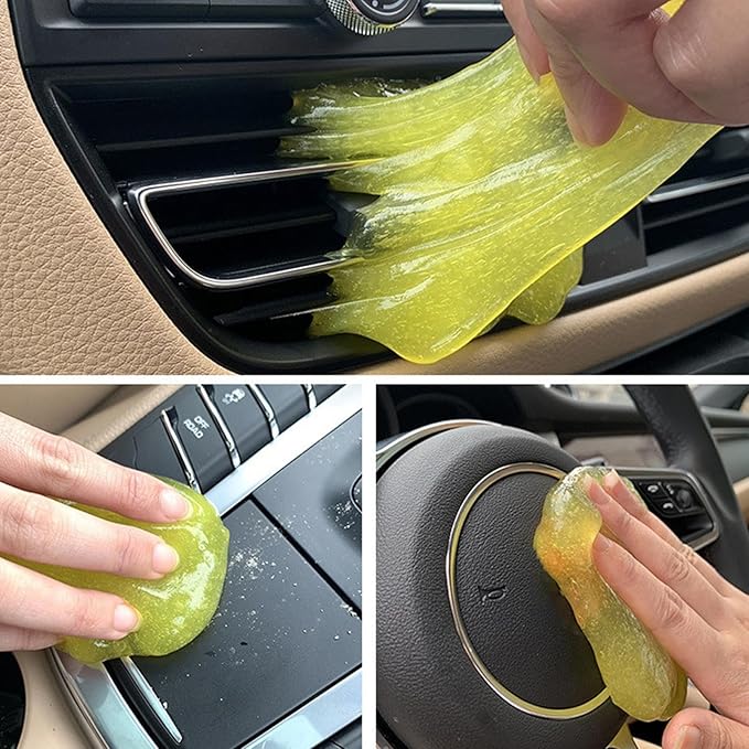 Car Cleaning Gel | Car Interior Putty,Multifunctional Auto Slime Cleaner, Effective Car Interior Putty for Computer Car Air Conditioning