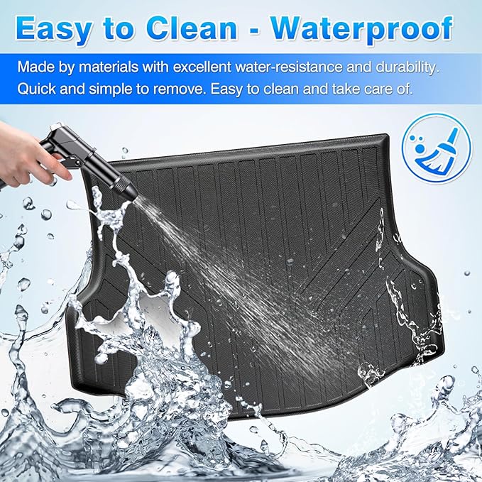Rav4 Floor Mats - Car Mats for Toyota RAV4 2013-2018, All Weather Floor Mat for Rav4 Accessories, Heavy Duty Rubber Mats, Car Accessories