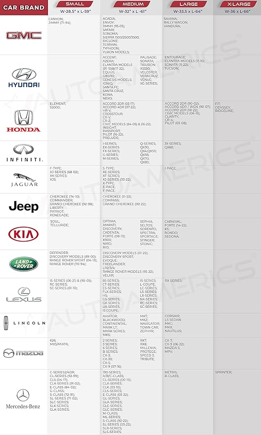 Autoamerics 1-Piece Windshield Sun Shade American Eagle Flag - 2 USA Patriotic Design - Foldable Car Front Window Sunshade for Sedans SUV Truck - Blocks Max UV Rays and Keeps Your Vehicle Cool - Small