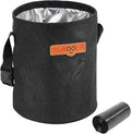 SURDOCA Foldable Garbage Can, Waterproof Car Trash Bin, Car Organizers and Storage, Portable Hanging Trash Bag