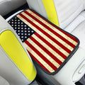 Adastrah Auto Center Console Pad,American Flag 1 Auto Armrest Pad Seat Box Cushion,Armrest Cover Protector for Vehicle SUV Truck Car