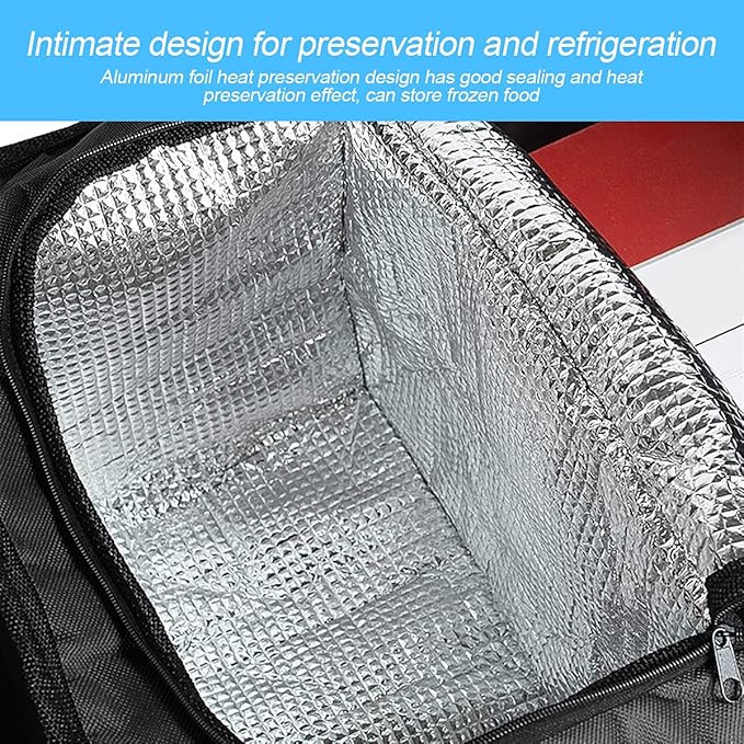 Trunk Organizer, Large Capacity Cargo Storage with Insulation Cooler, Foldable Trunk Organizer for Cars, Vehicles, SUVs, Trucks