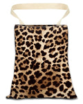 ANKVRP Car Trash Can, Durable Hanging Car Trash Garbage Bag, Cute Automotive Garbage Cans Organizer, Cute Leopard Skin