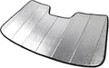 Custom Fit Car Sun Shade Windshield | Sun Visor | Car Window Shades | Fold Up Front Sunshade Visor | Compatible with Audi A3 2013-2020 | CFS-008-S | Silver & Grey 1-pc Set