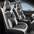 AREKA 2 Car Seat Covers for Honda Accord 2003-2026 Breathable Leather,Waterproof Car Seat Protectors with Comfort Headrest Pillows,Automotive Vehicle Cushion with Storage Pockets (Luxury,Gray)