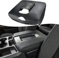 KBH Center Console Armrest Cover Replacement for Chevy Silverado & GMC Sierra 2020 2021 2022 2023 2024 2025 2026, Jump Seat, Arm Rest Lid Upholstery, Vinyl Leather, Anti-Scratch, Black