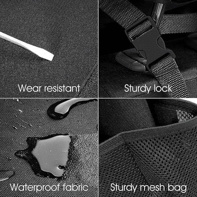 Car Trunk Organizer for Subaru Forester 2019 2020 2021 2022 2023 2024, Super Capacity Car Back Seat Hanging Storage Bag Waterproof Durable Foldable Interior Accessories