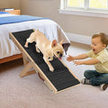 iPetba Dog Ramp for Couch & Low Bed - Joint & Spine Support with Gentle Incline for Small Dogs, Adjustable, Anti-Slip & Foldable, Up to 35 lbs
