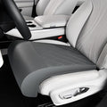 Coverado Car Seat Leg Extension Support Cushion, Waterproof Leather Leg Extender Cushion for Car Seats, Universal Car Seat Extender Cushions Leg Support Fit for Most Car, SUV, Truck (Gray)
