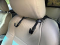 Headrest Hooks for Car 2 Pack Black