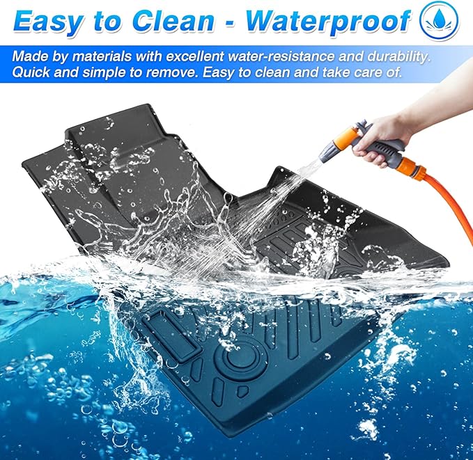 Cartist Compatible with Floor Mats BMW X3 F25 2011-2017 All Weather Floor Mat Carpet Protection TPE Odorless Heavy Duty Floor Liners