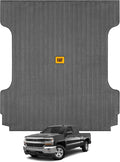 CAT Custom Fit Truck Bed Mat for 2010-2018 Chevrolet Chevy Silverado Truck Bed Liner 5.8 ft Short Bed Pickup Truck Non-Scratch Non-Slip All Weather Thick Heavy Duty Rear Trunk Bulkhead to Tailgate