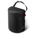 INFIVITA Car Trash Can – Premium Adjustable Strap & Bottom Hook Design with Convenient Top Opening and Bag Storage Pocket