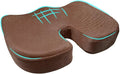 Car Seat Cushion, Memory Foam Cushion for Tailbone Pain & Sciatica Relief, Ergonomic Seat Cushion Comfortable Chair Relief Pillow for Car Office Wheelchair, car Accessories (Coffee, Mesh)