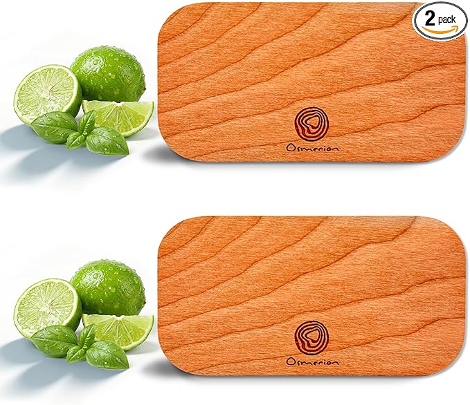 Car Air Freshener - Wood Air Freshener for Visor Clip - Long Lasting Car Odor Eliminator - Vehicle Scent Diffuser - Variety Scent Refill (2 Packs Refill, Lime, NO CLIP)