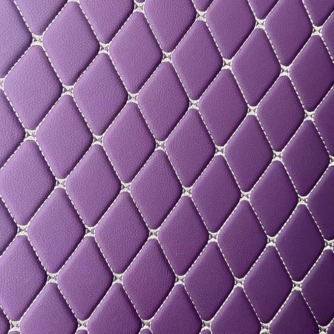 Custom Making Car Floor Mats Compatible with Audi BMW Mercedes-Benz Toyota Lexus Honda Infiniti Nissan Hyundai Kia All Models 2005-2026 (Purple)