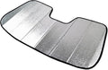 Custom Fit Car Sun Shade Windshield | Sun Visor | Car Window Shades | Fold Up Front Sunshade Visor | Compatible with BMW 3-Series GT F34 2014-2019 | CFS-021-S | Silver & Grey 1-pc Set